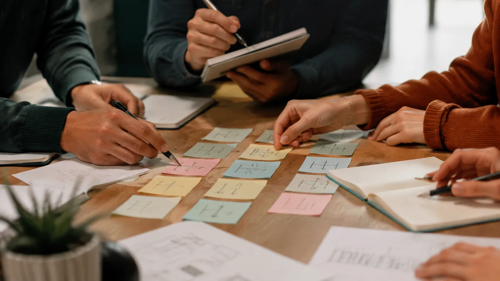 Page-specific project management scene illustrating CAPM certification training Canada